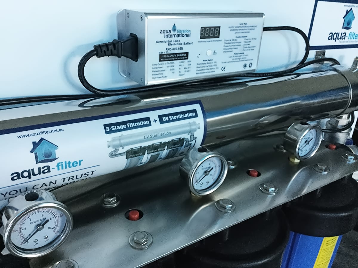 Pool filtration tank and pipework installed by Tropical Pool